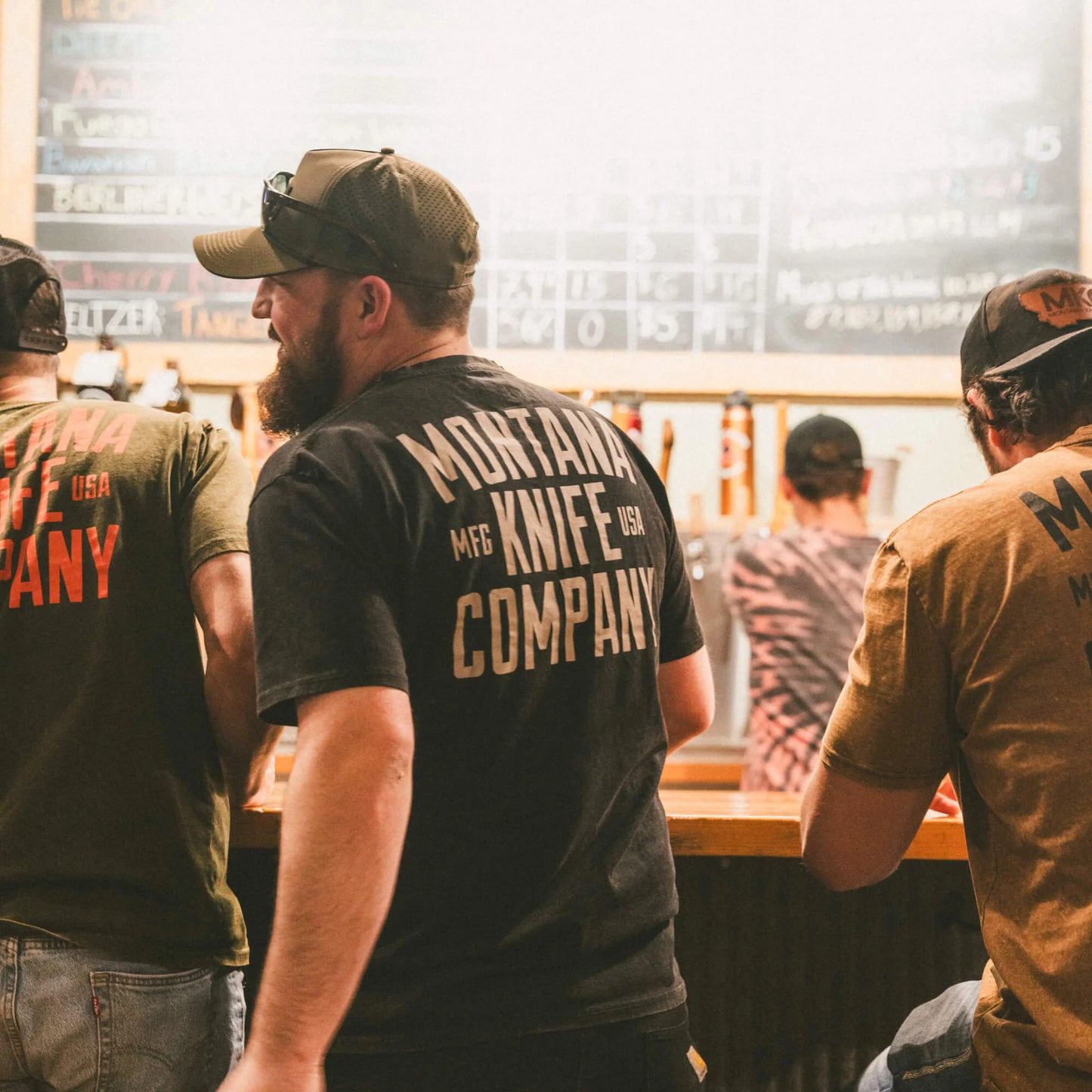 MKC STONEWASH TEE - BLACK