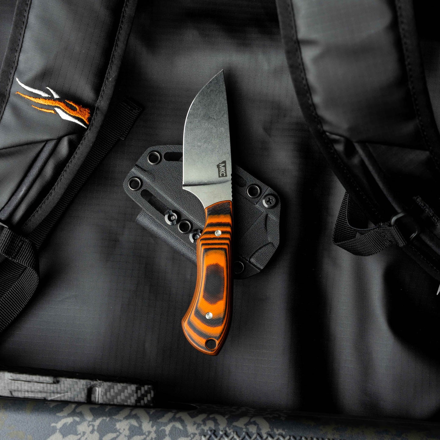 ELKHORN SKINNER - ORANGE & BLACK