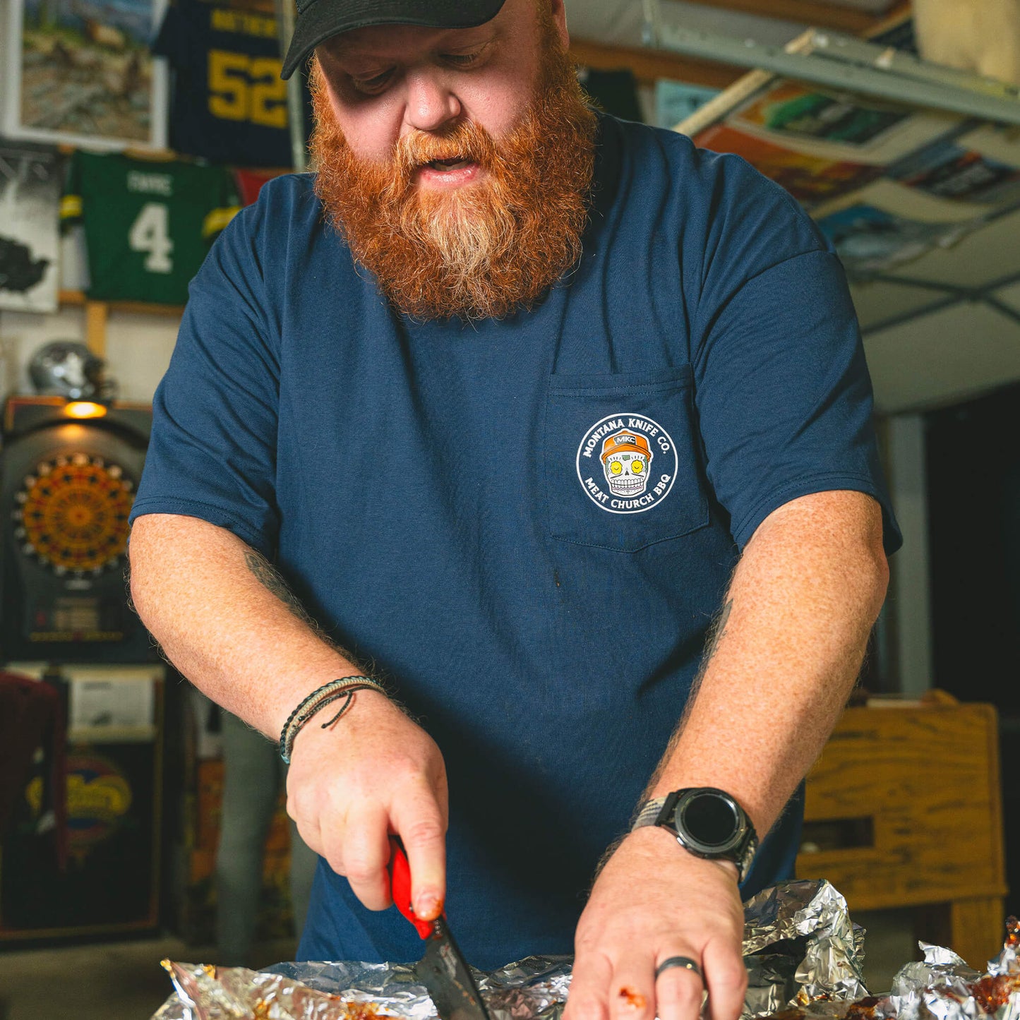 MKC x MEAT CHURCH - POCKET TEE