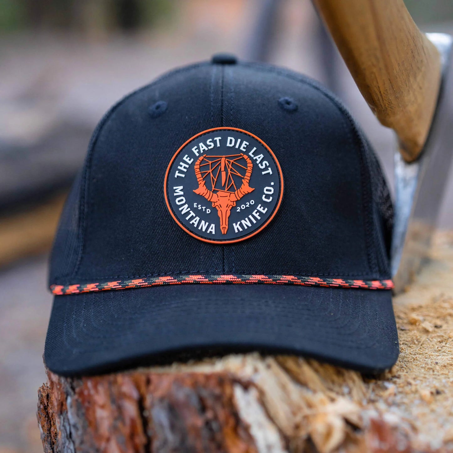 THE FAST DIE LAST HAT - BLACK