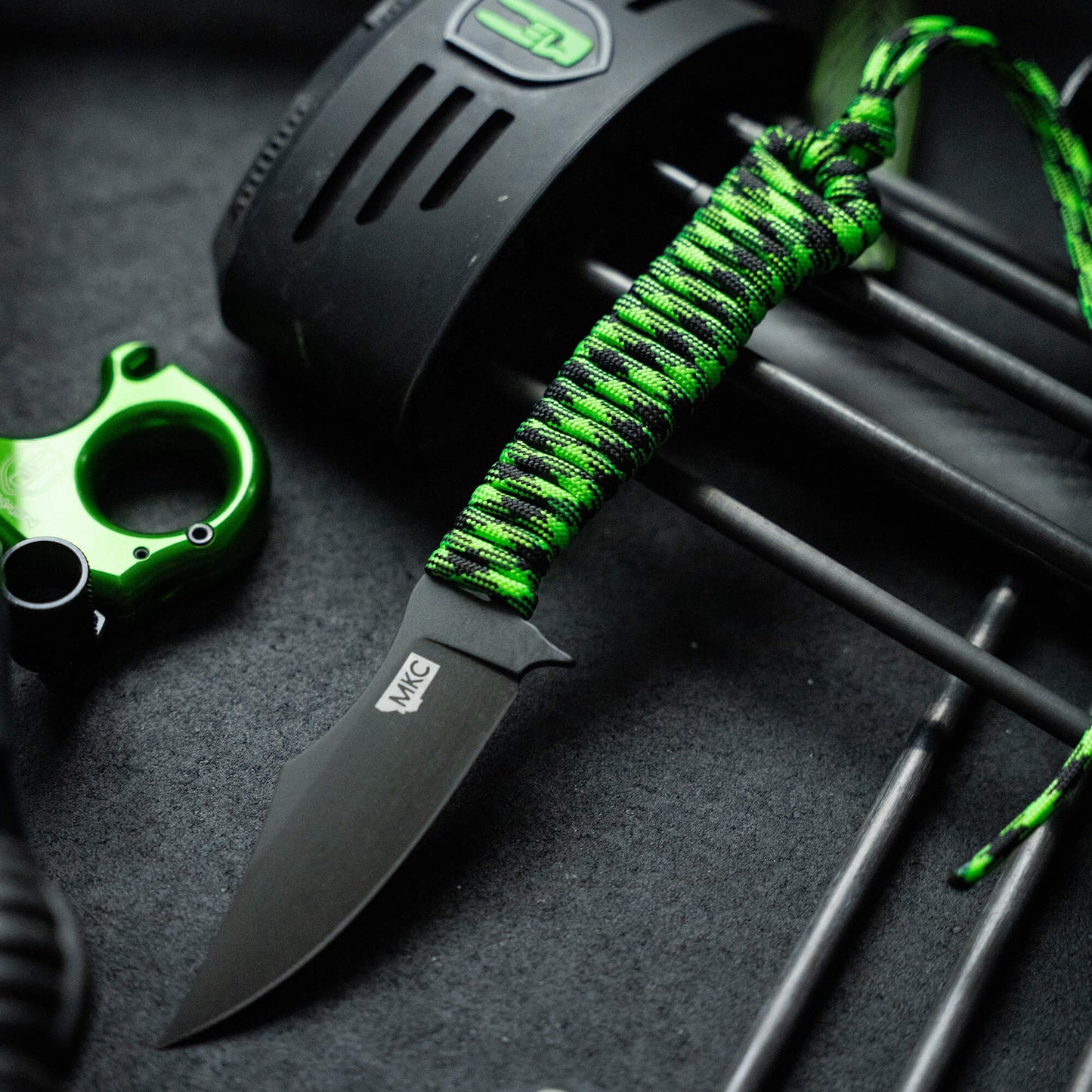 NOCK ON - TRIUMPH SL - GREEN & BLACK