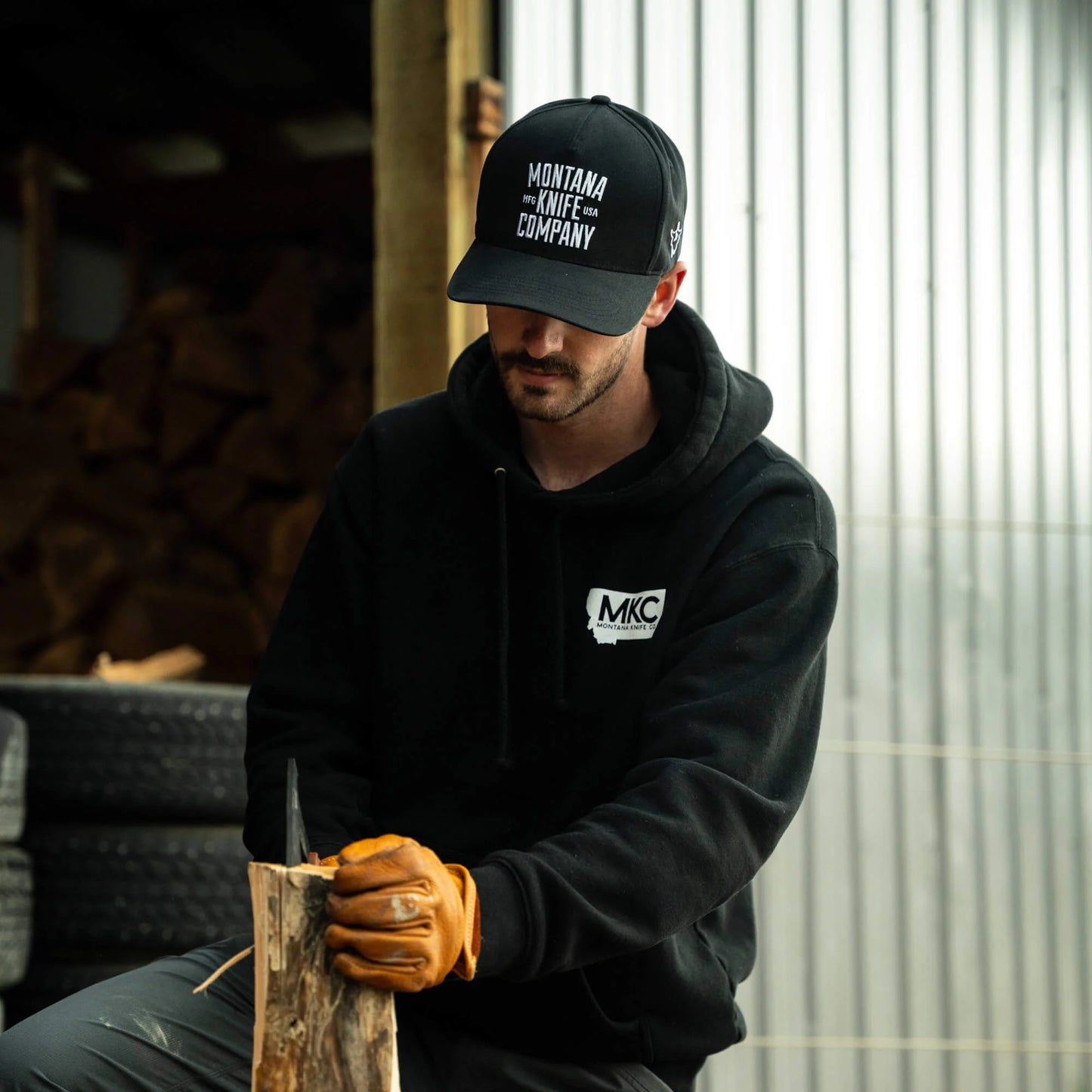 MKC FOUNDATIONS HAT - BLACK/WHITE