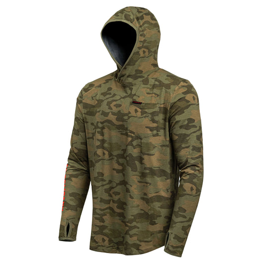 SUN RIVER BAMBOO HOODIE - VINTAGE MKC CAMO