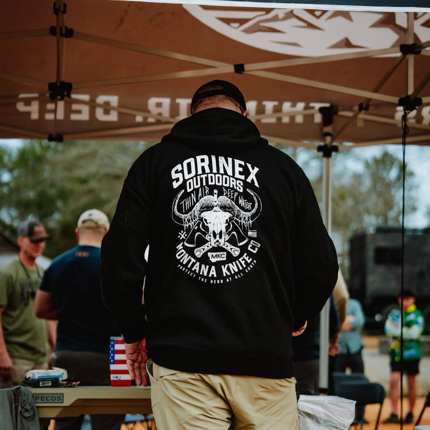 MKC X SORINEX OUTDOORS HOODIE - BLACK