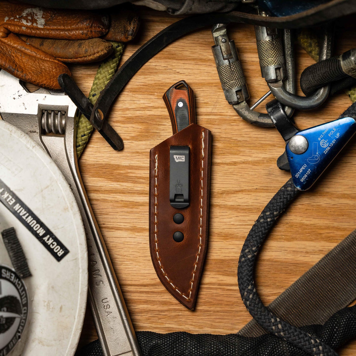 ROCKER LEATHER SHEATH - CONCEALED POCKET CARRY