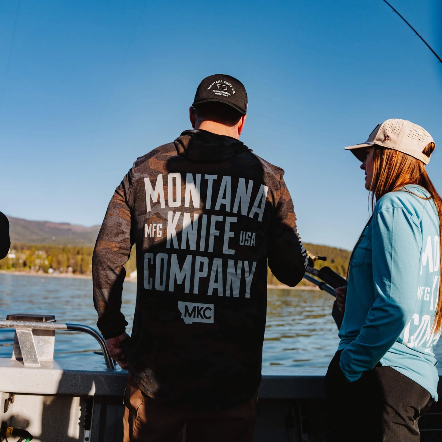 SUN RIVER BAMBOO HOODIE - DARK MKC CAMO