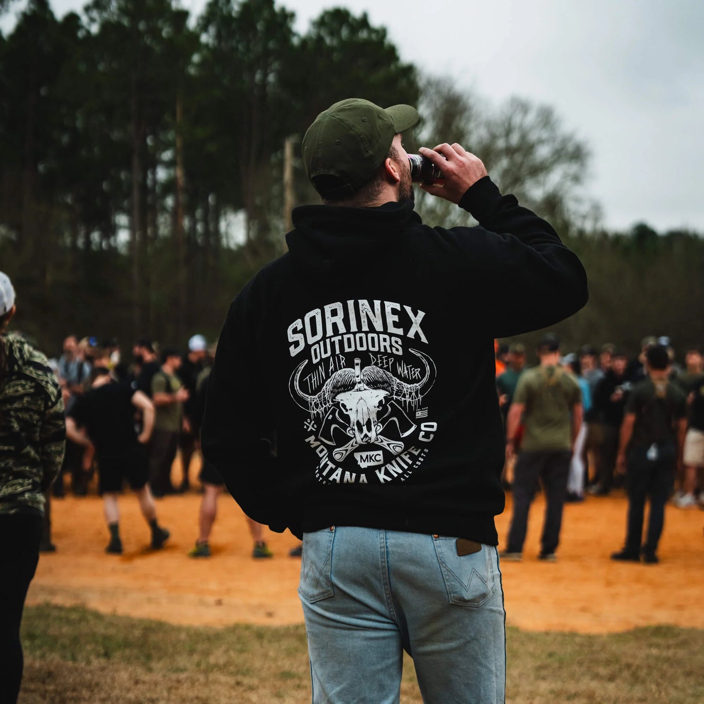 MKC X SORINEX OUTDOORS HOODIE - BLACK