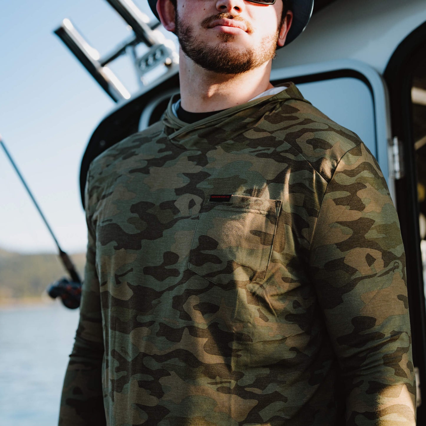 SUN RIVER BAMBOO HOODIE - VINTAGE MKC CAMO