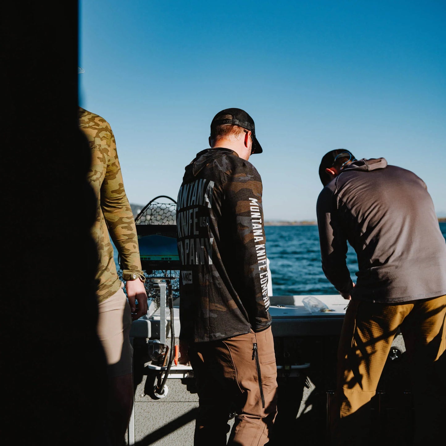 SUN RIVER BAMBOO HOODIE - DARK MKC CAMO