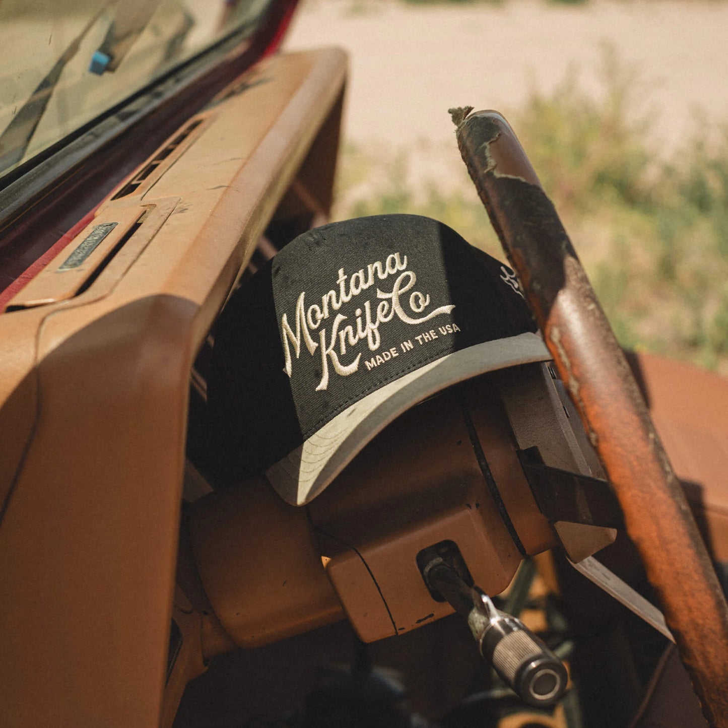 MKC HERITAGE HAT - BLACK/TAN