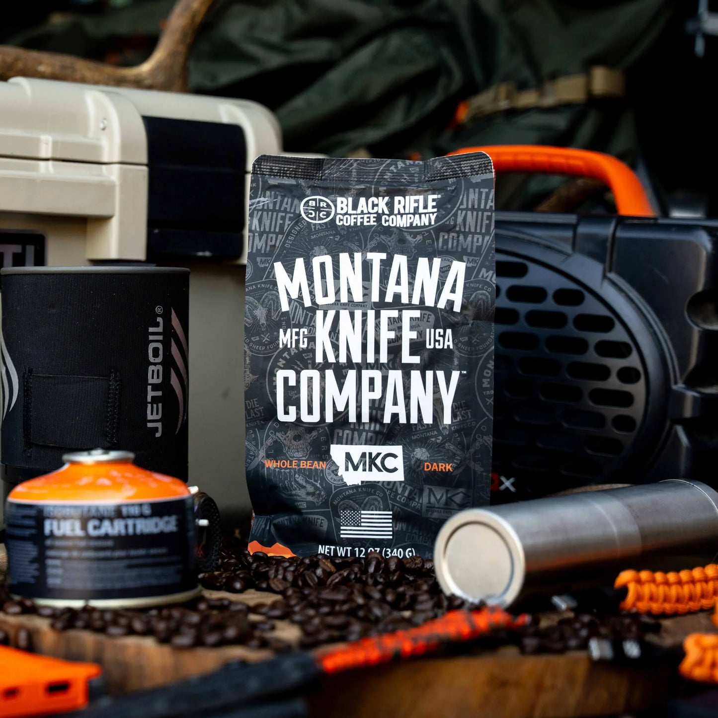 MKC X BLACK RIFLE COFFEE SIGNATURE DARK ROAST - WHOLE BEAN