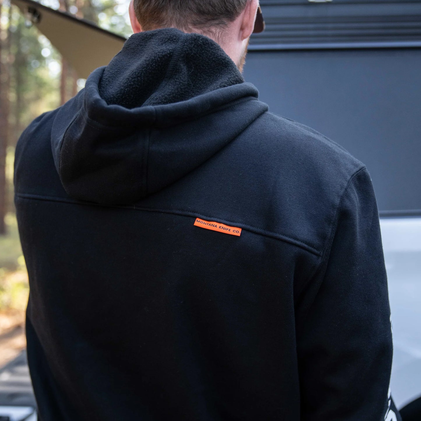 MKC FLEECE HOODIE - BLACK