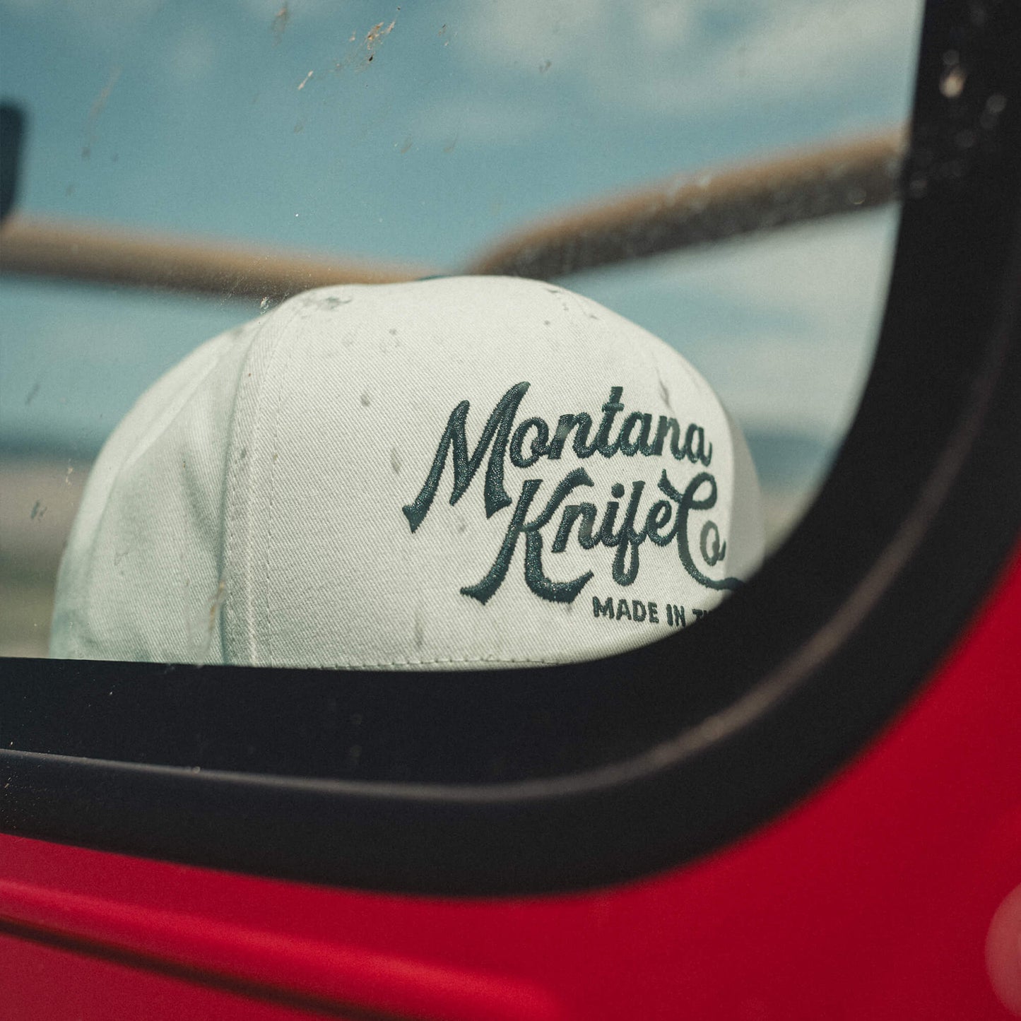 MKC HERITAGE HAT - IVORY/BLACK