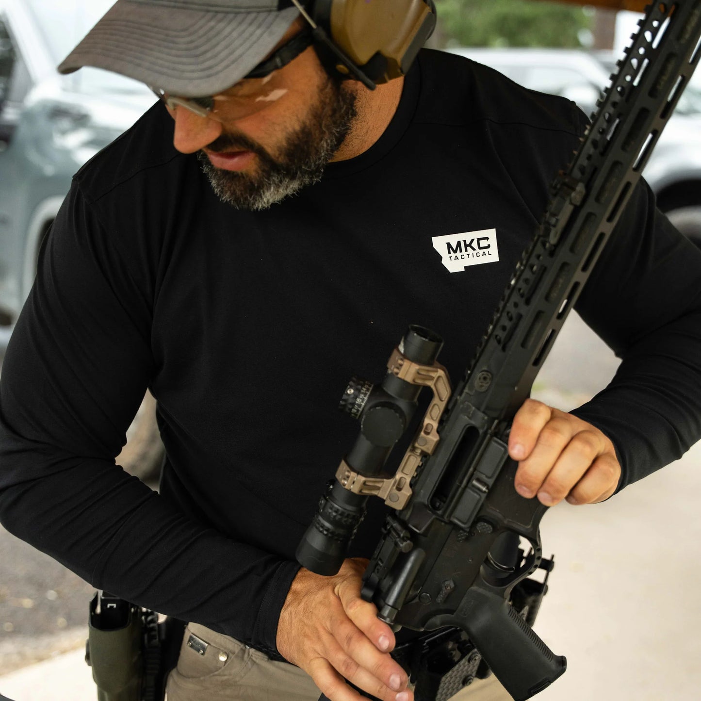 RANGE DAY PERFORMANCE LONG SLEEVE - SHADOW