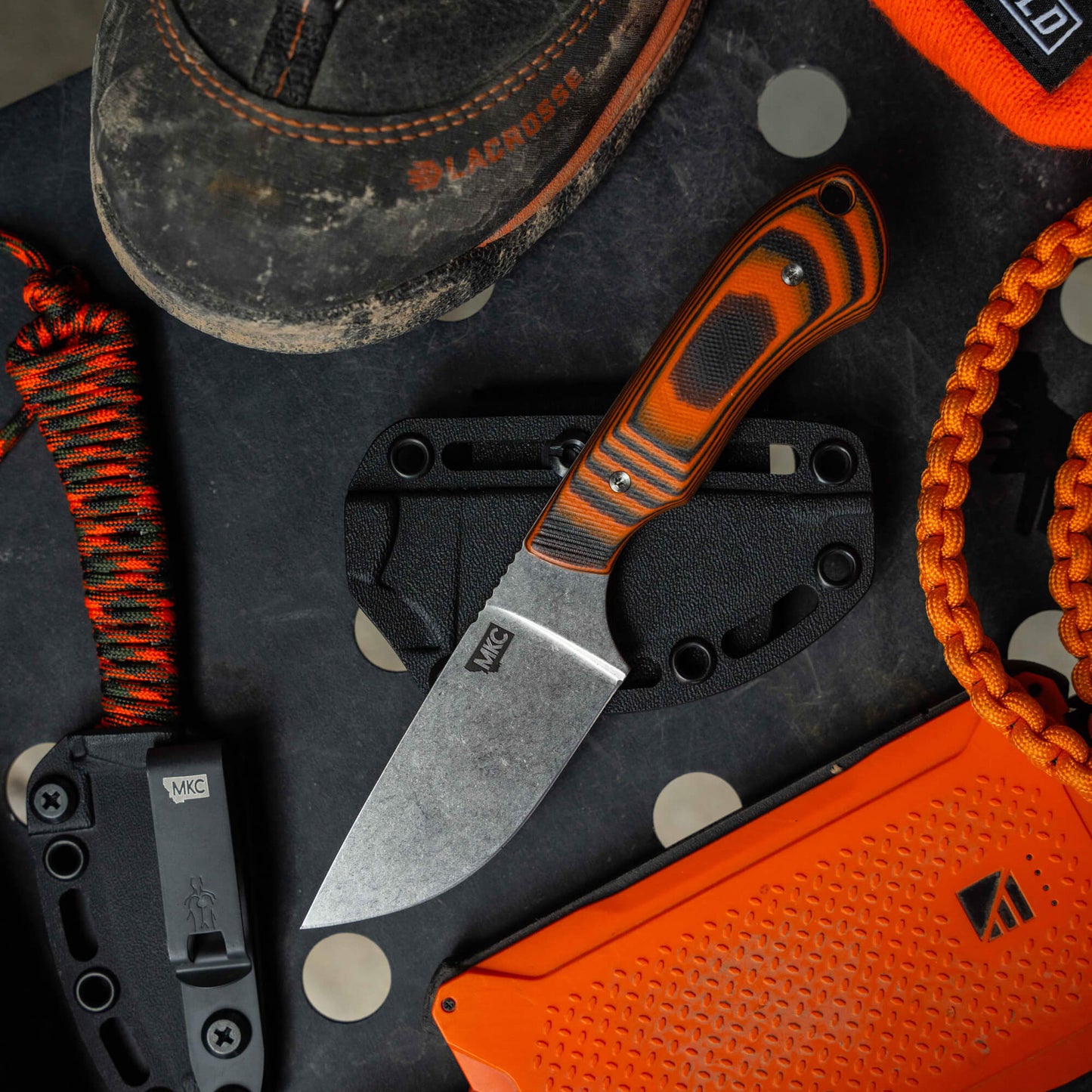 ELKHORN SKINNER - ORANGE & BLACK