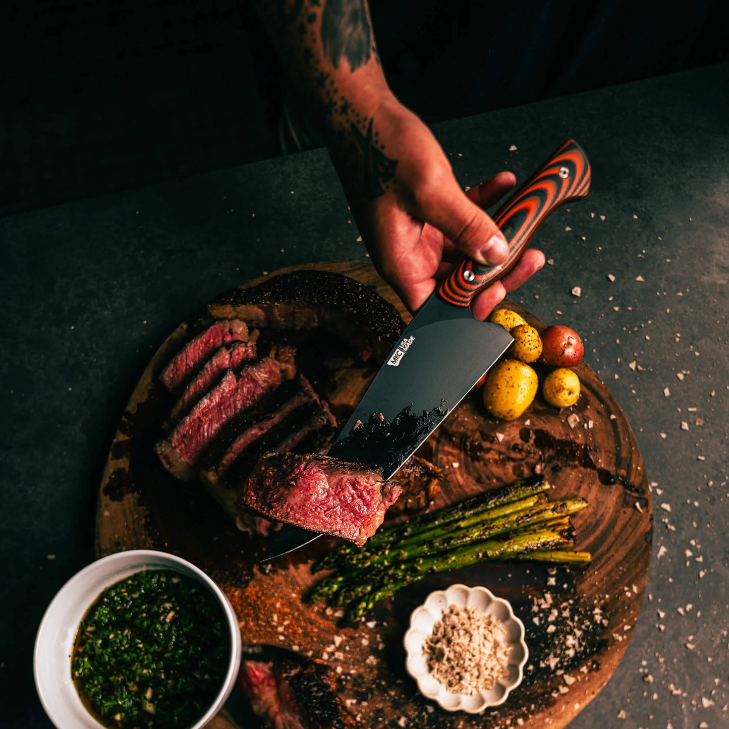 BIGHORN CHEF - ORANGE & BLACK