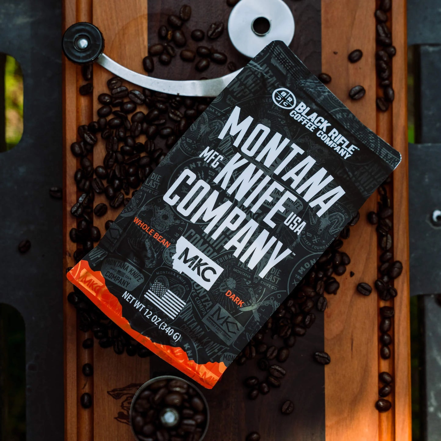MKC X BLACK RIFLE COFFEE SIGNATURE DARK ROAST - WHOLE BEAN