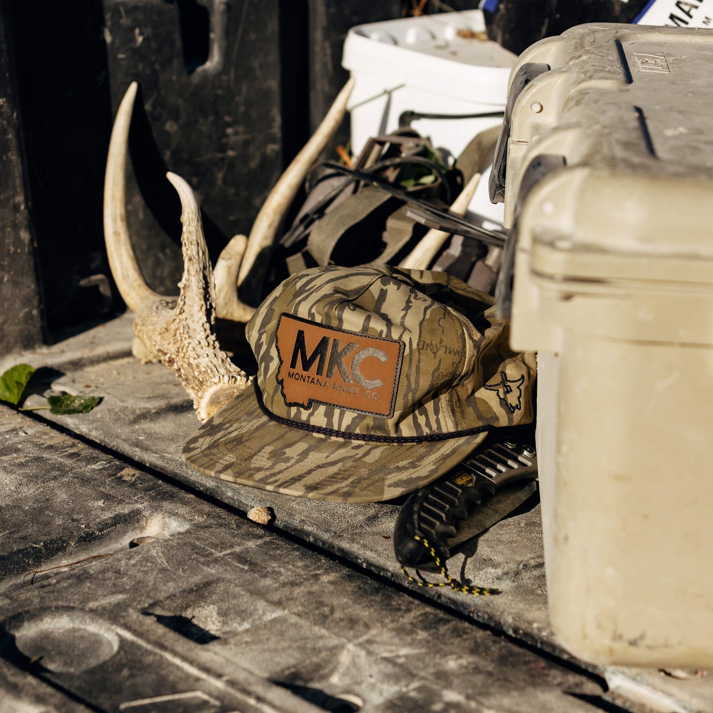 MKC X MOSSY OAK ROPE HAT - BOTTOMLAND