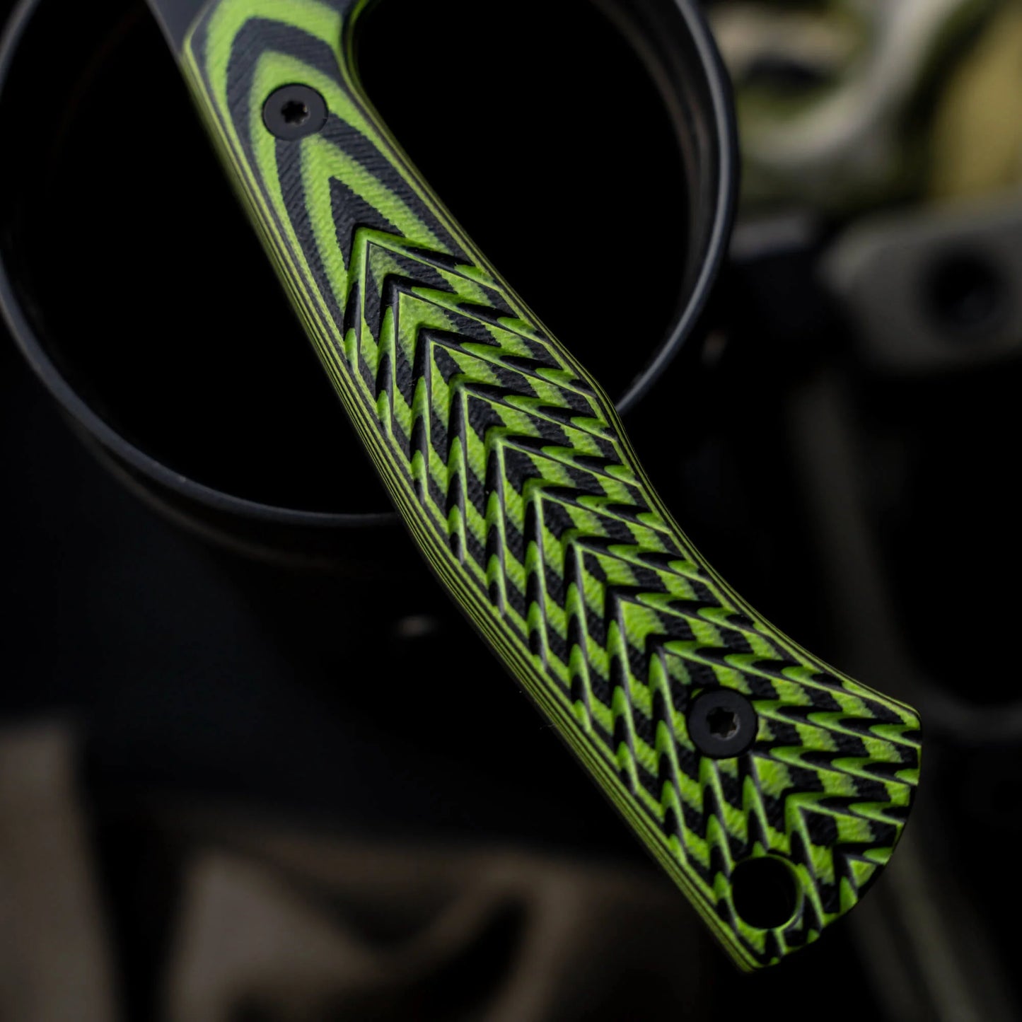 TRIUMPH PRO - NOCK ON NEON GREEN & BLACK