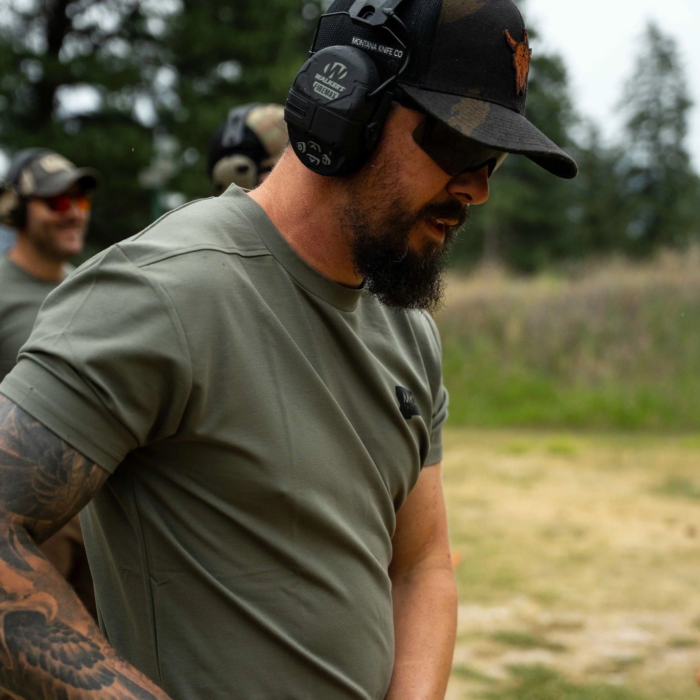 RANGE DAY PERFORMANCE SHORT SLEEVE - OD GREEN