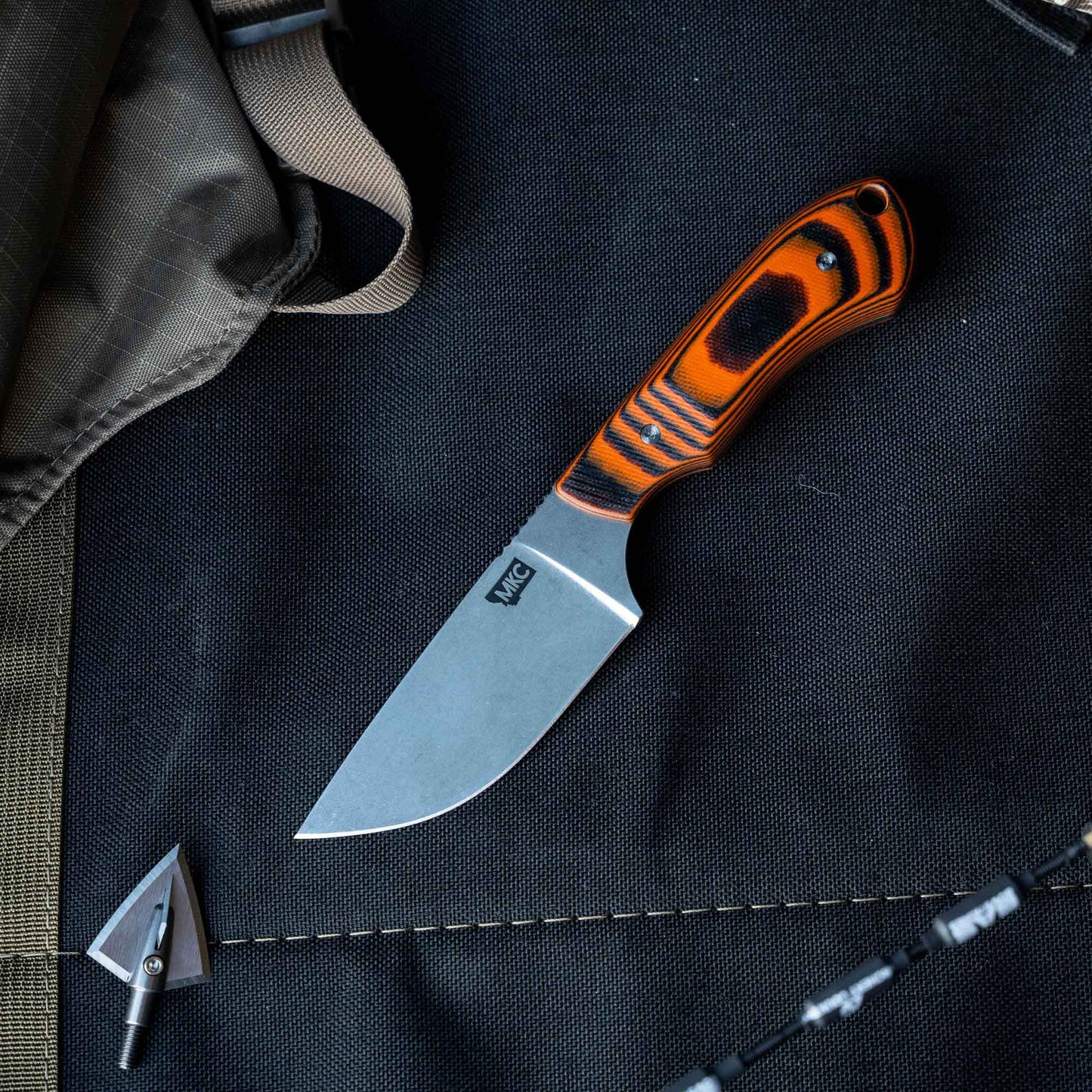 ELKHORN SKINNER - ORANGE & BLACK