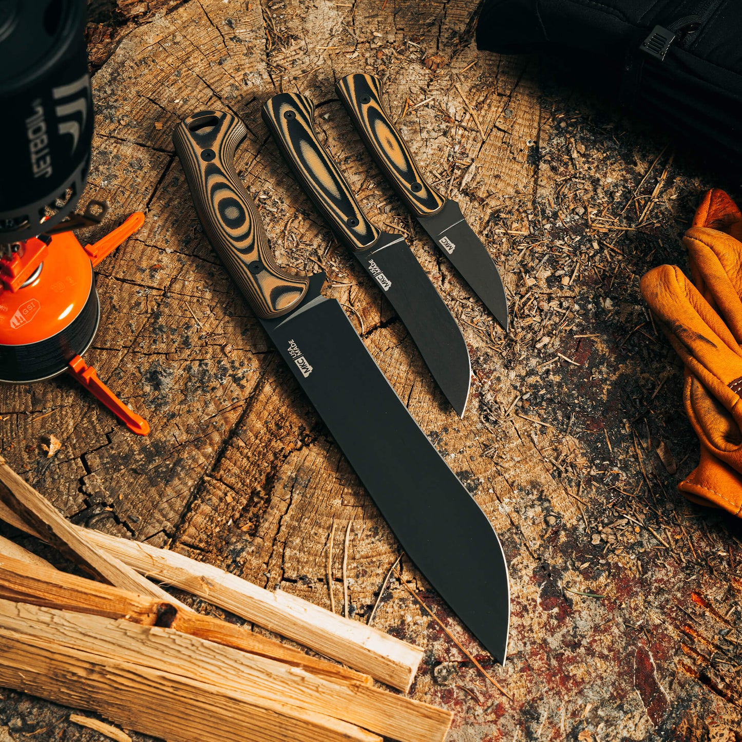 MKC CHOPPER - TAN & BLACK