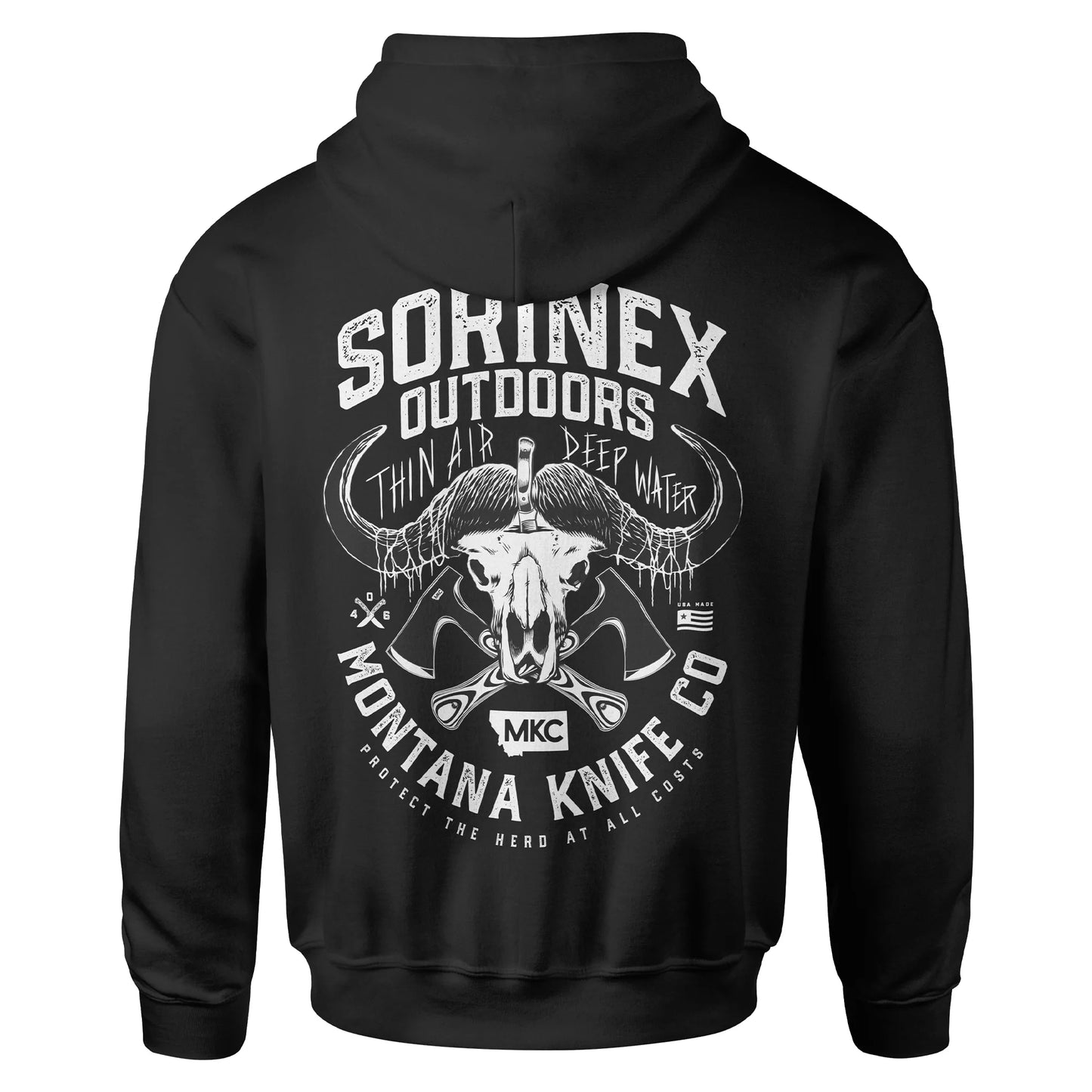 MKC X SORINEX OUTDOORS HOODIE - BLACK