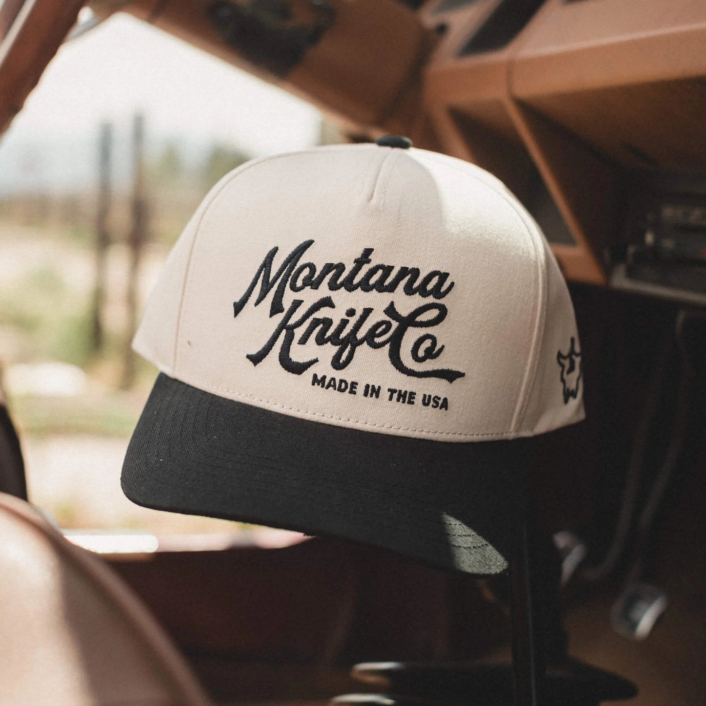 MKC HERITAGE HAT - IVORY/BLACK