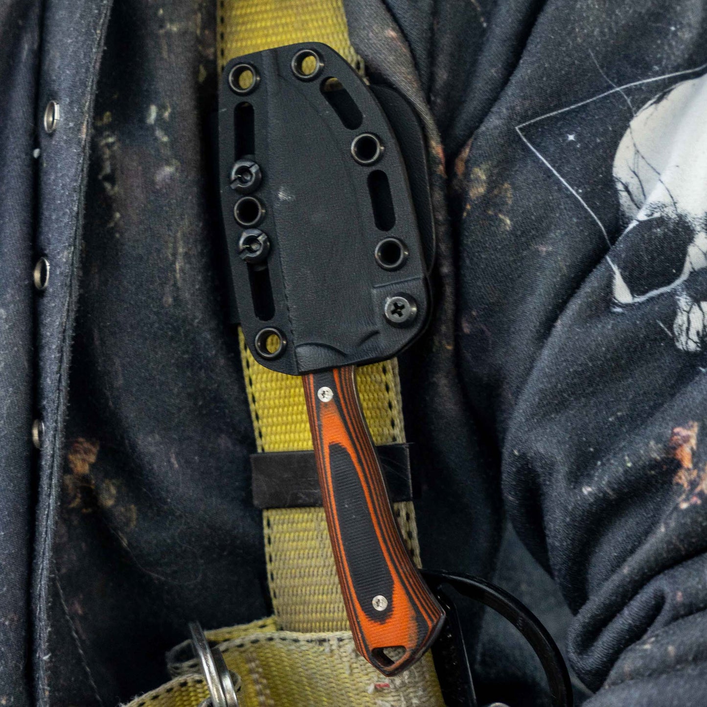 ROCKER - ORANGE & BLACK