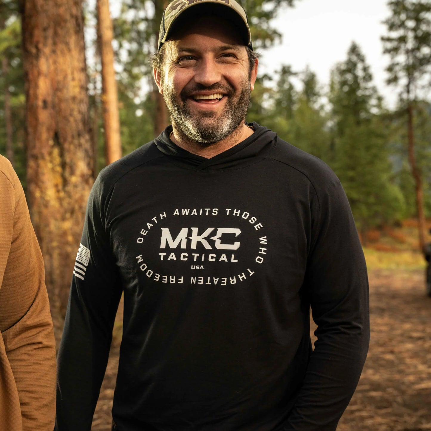 TACTICAL LIGHTWEIGHT BAMBOO HOODIE - SHADOW