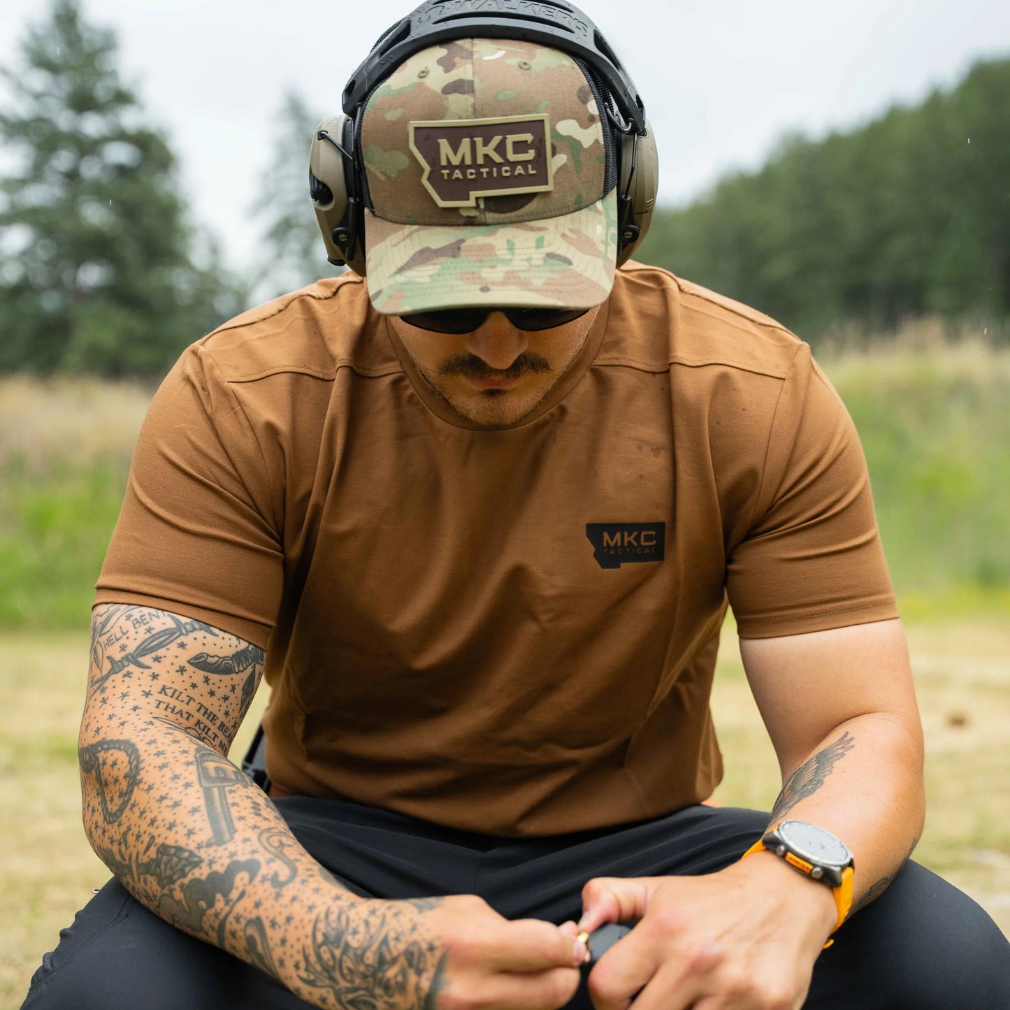 RANGE DAY PERFORMANCE SHORT SLEEVE - COYOTE