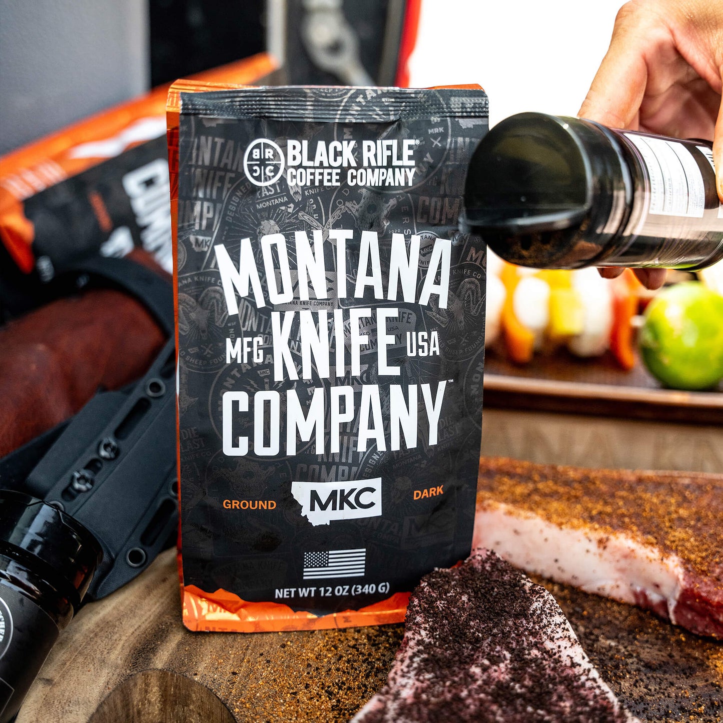 MKC X BLACK RIFLE COFFEE SIGNATURE DARK ROAST - GROUND