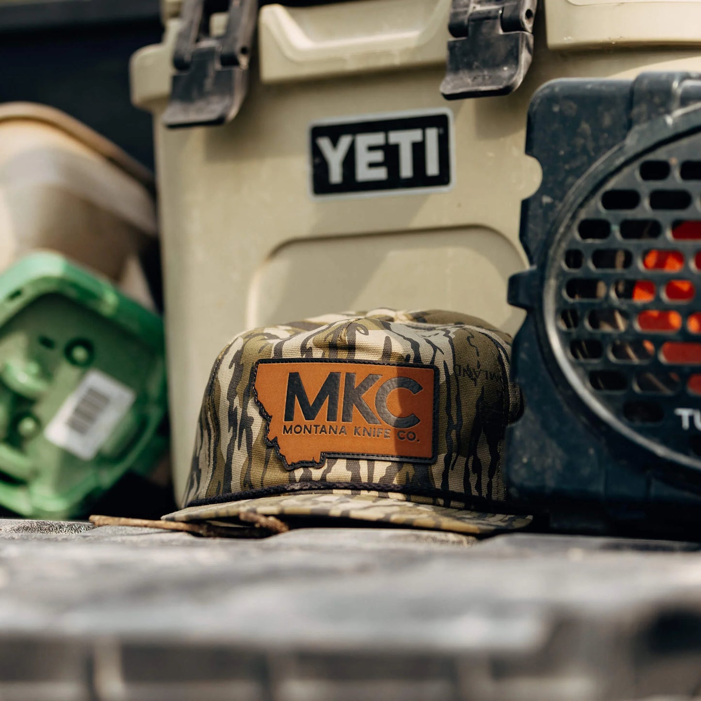 MKC X MOSSY OAK ROPE HAT - BOTTOMLAND