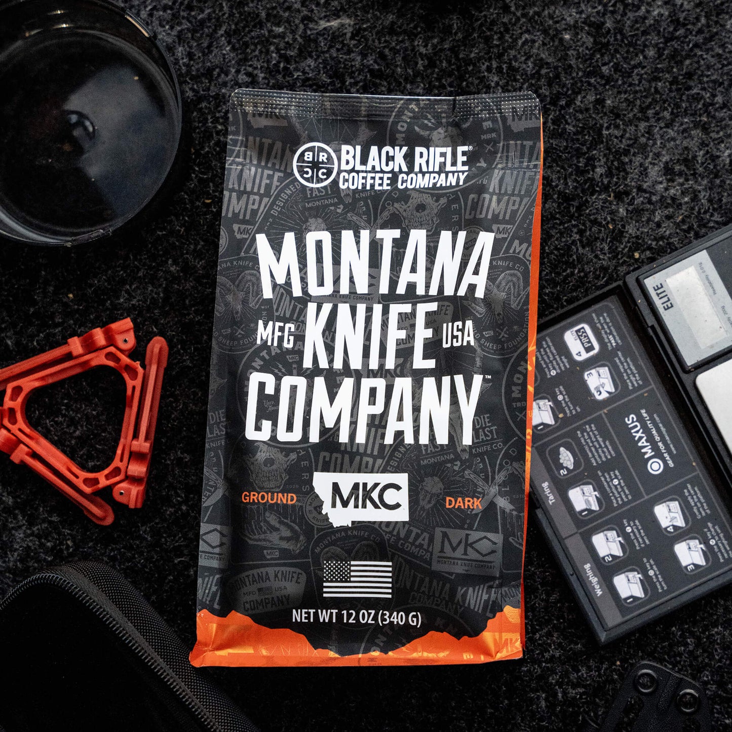 MKC X BLACK RIFLE COFFEE SIGNATURE DARK ROAST - GROUND