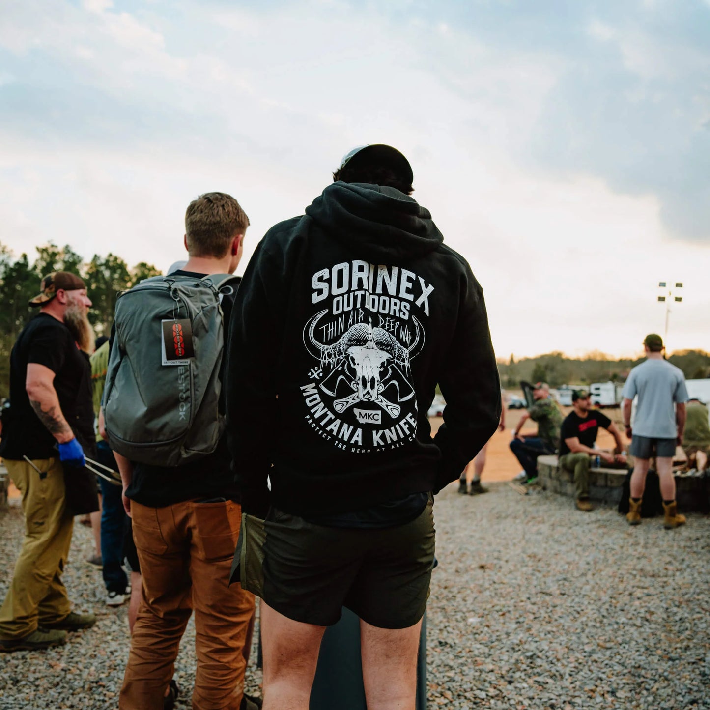 MKC X SORINEX OUTDOORS HOODIE - BLACK