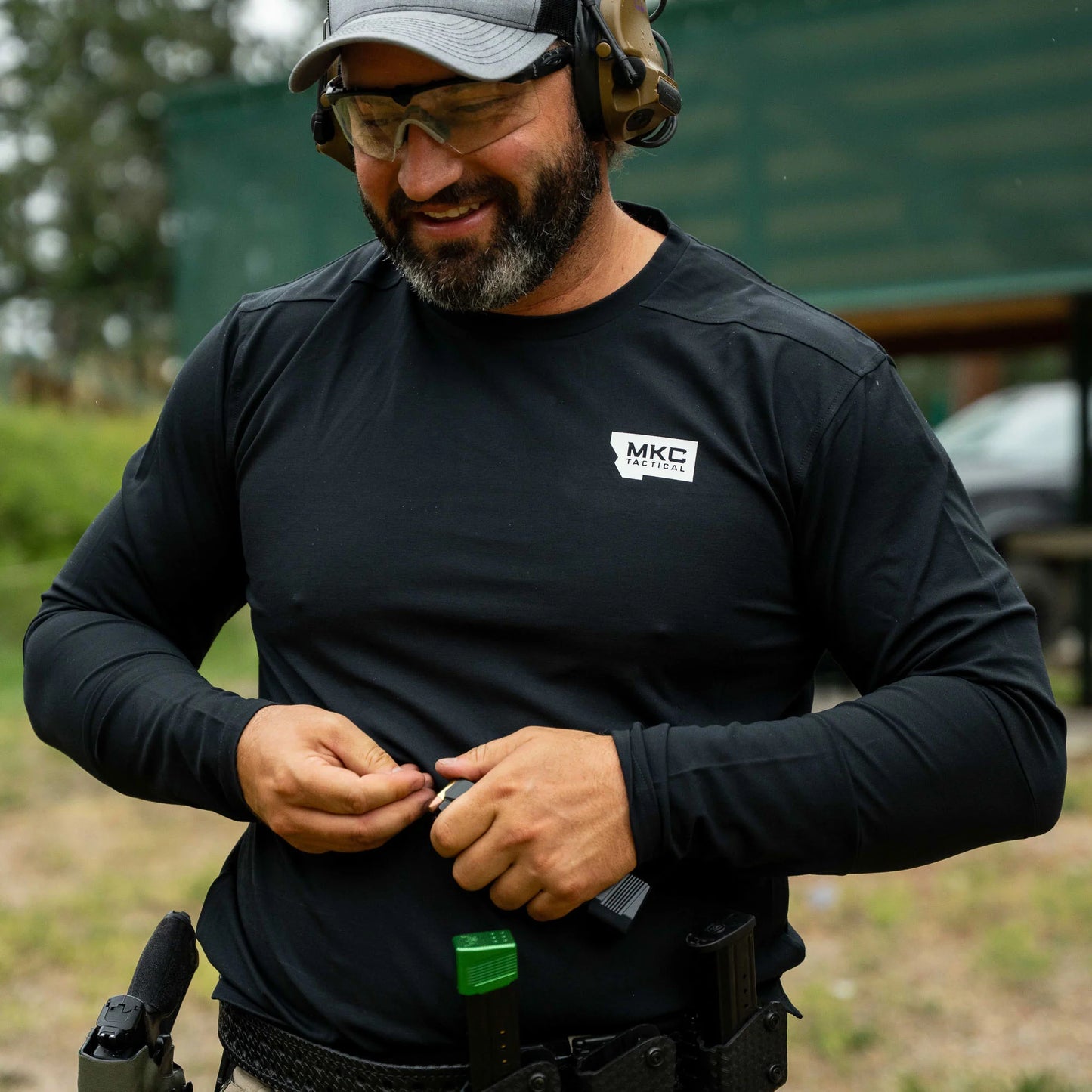 RANGE DAY PERFORMANCE LONG SLEEVE - SHADOW