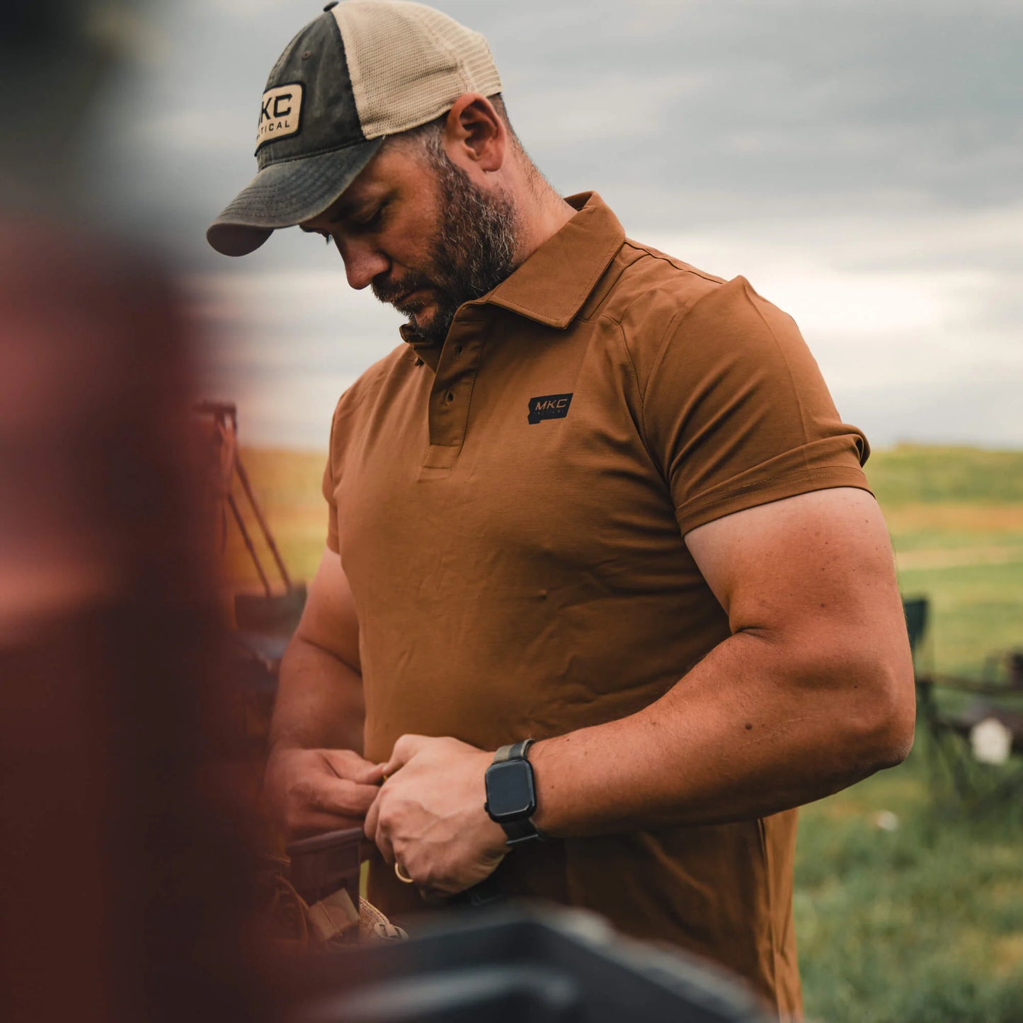 TACTICAL PERFORMANCE POLO - COYOTE