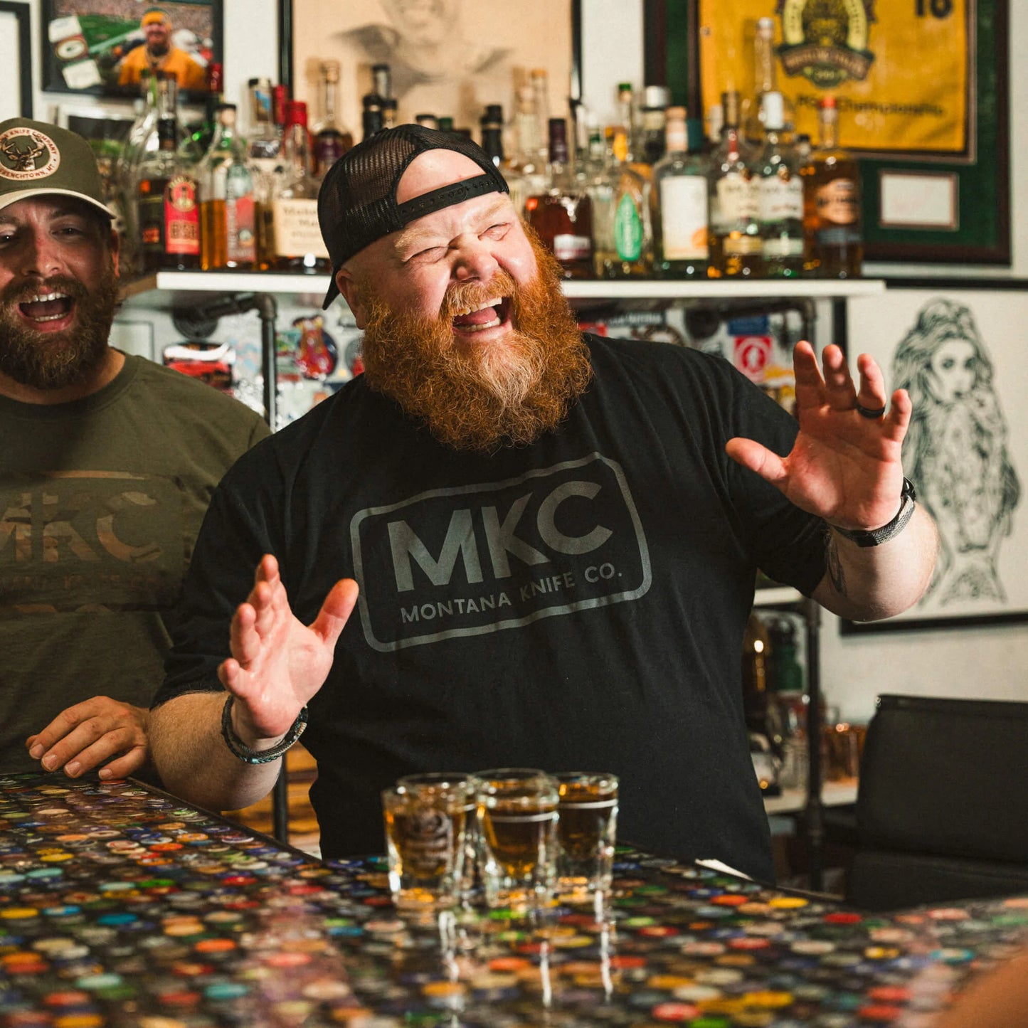 MKC LOGO TEE - BLACK