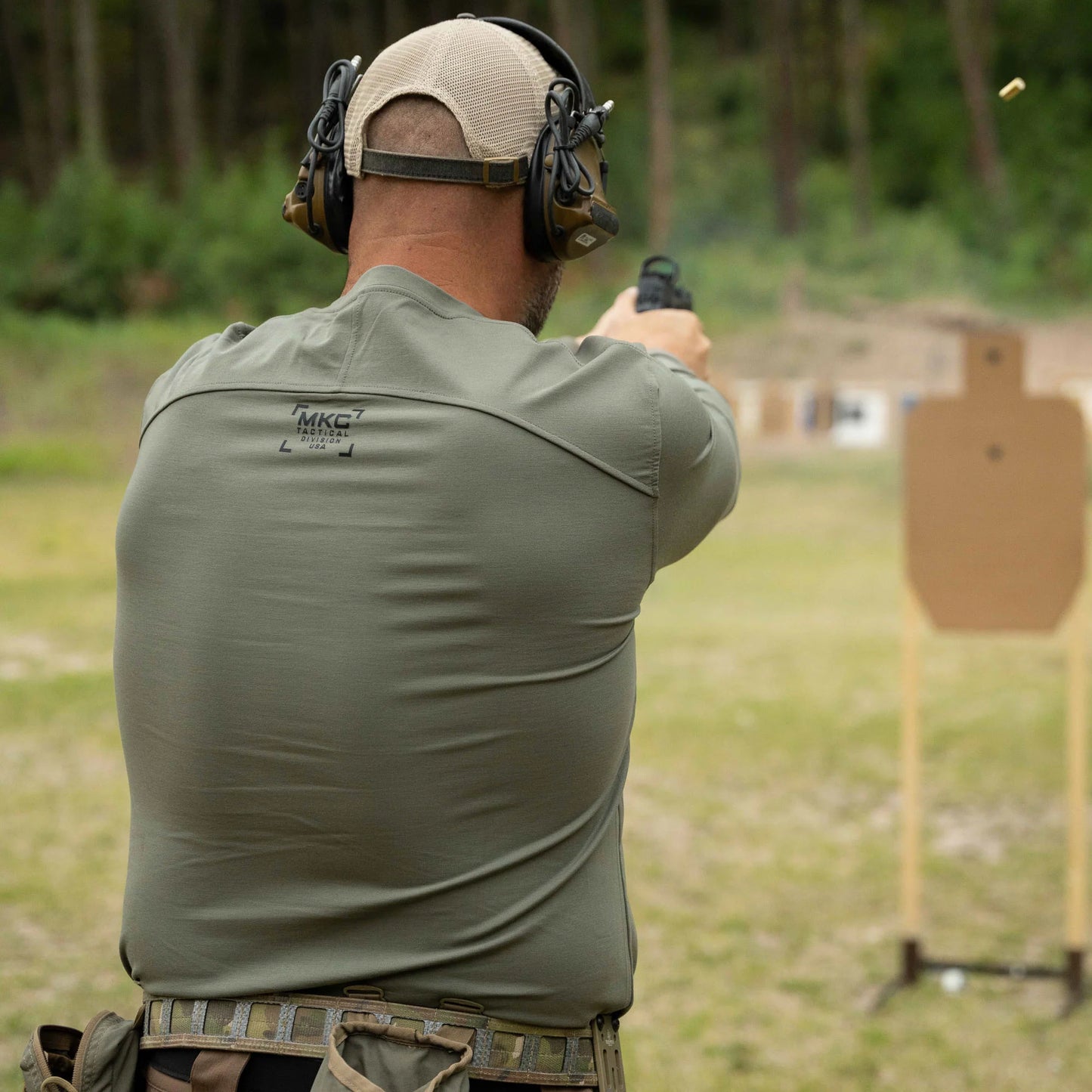 RANGE DAY PERFORMANCE LONG SLEEVE - OD GREEN