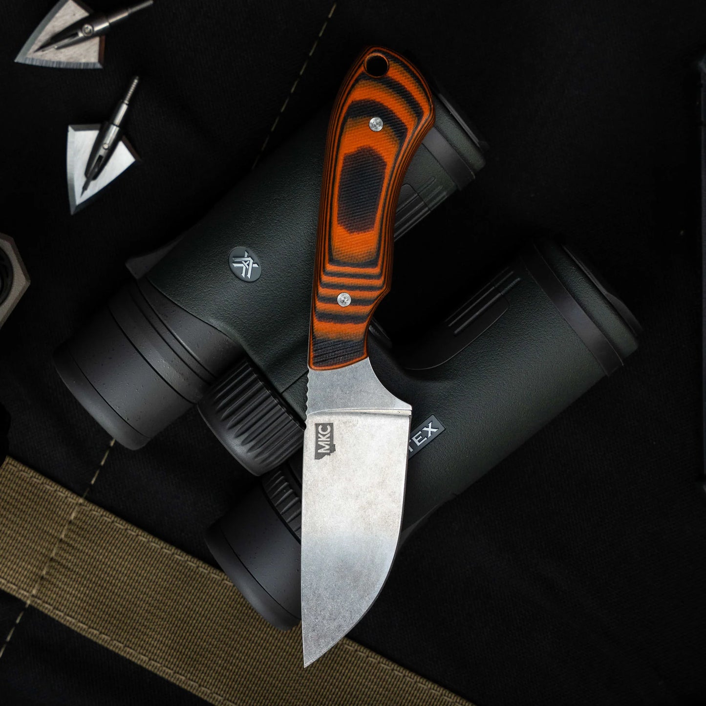 ELKHORN SKINNER - ORANGE & BLACK