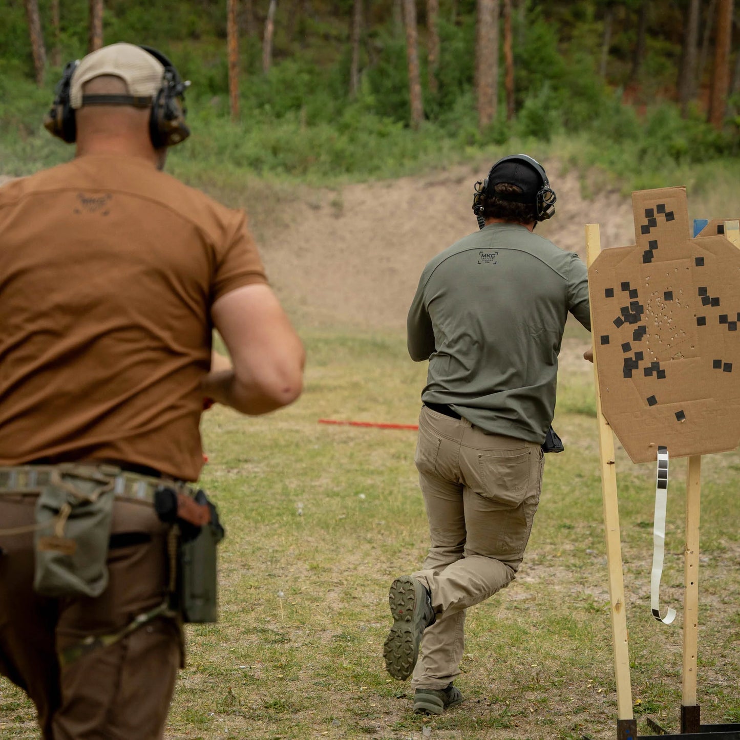 RANGE DAY PERFORMANCE LONG SLEEVE - OD GREEN