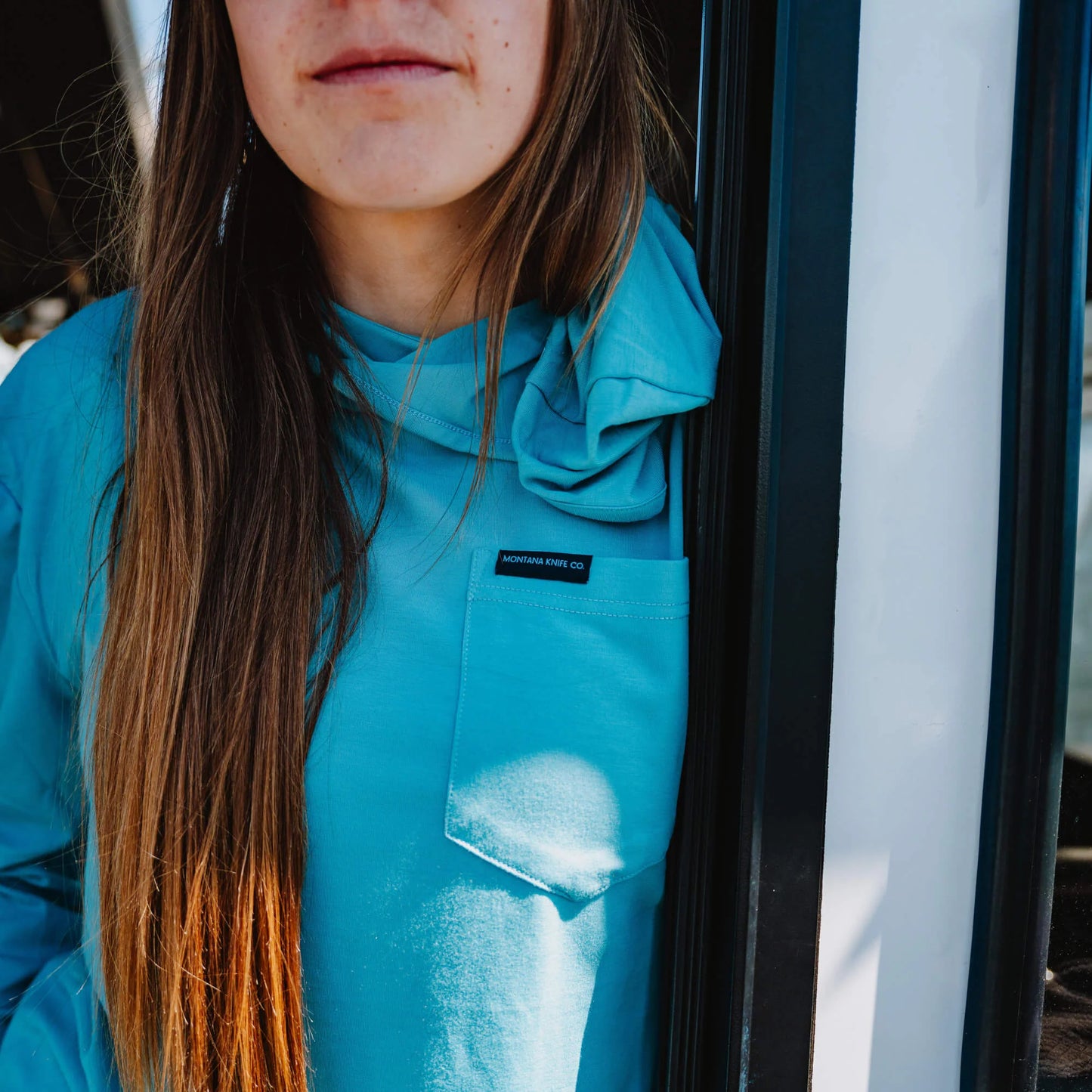 SUN RIVER BAMBOO HOODIE - GLACIER BLUE