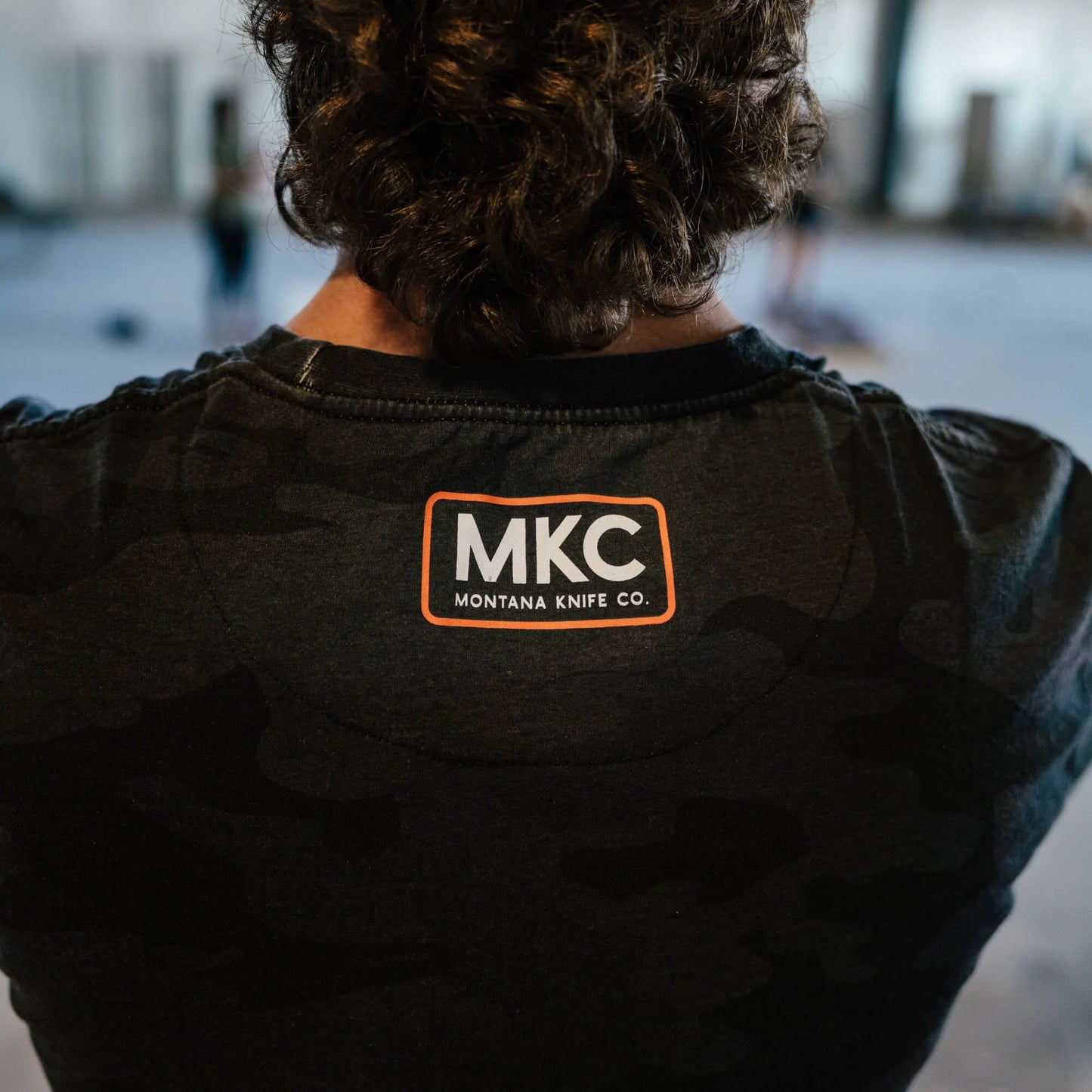 MKC LOGO TEE - DARK WOODLAND CAMO