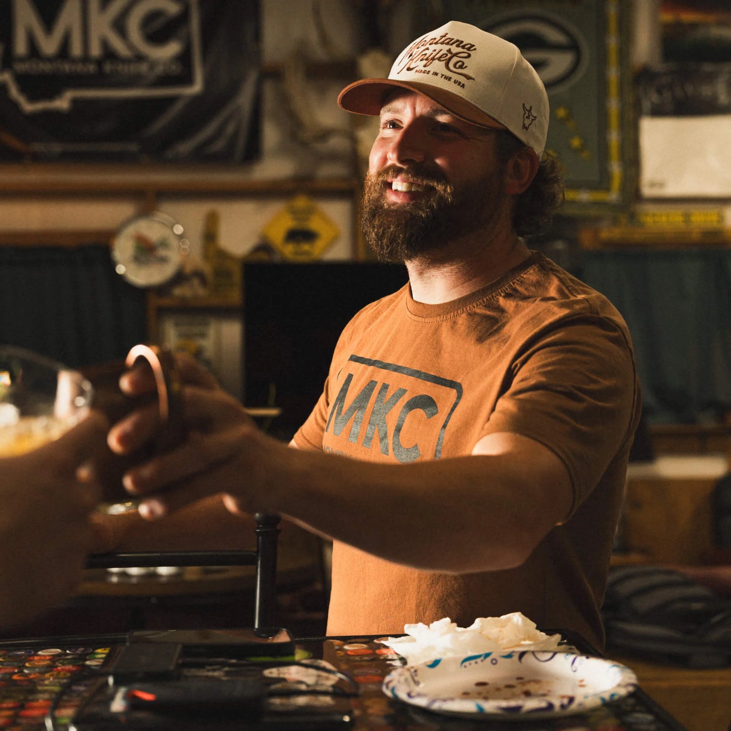 MKC LOGO TEE - COYOTE