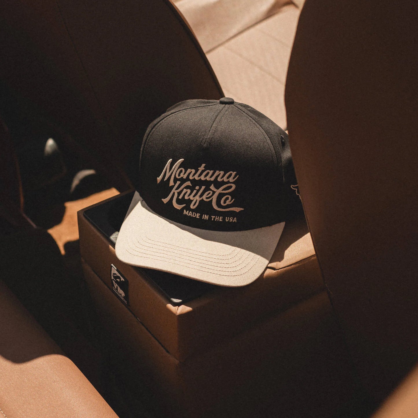 MKC HERITAGE HAT - BLACK/TAN