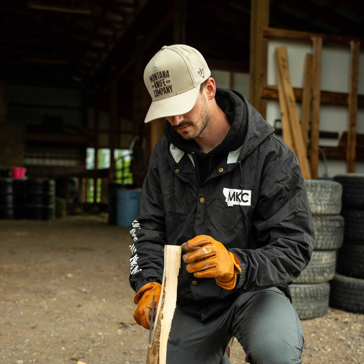 MKC FOUNDATIONS HAT - TAN/BROWN