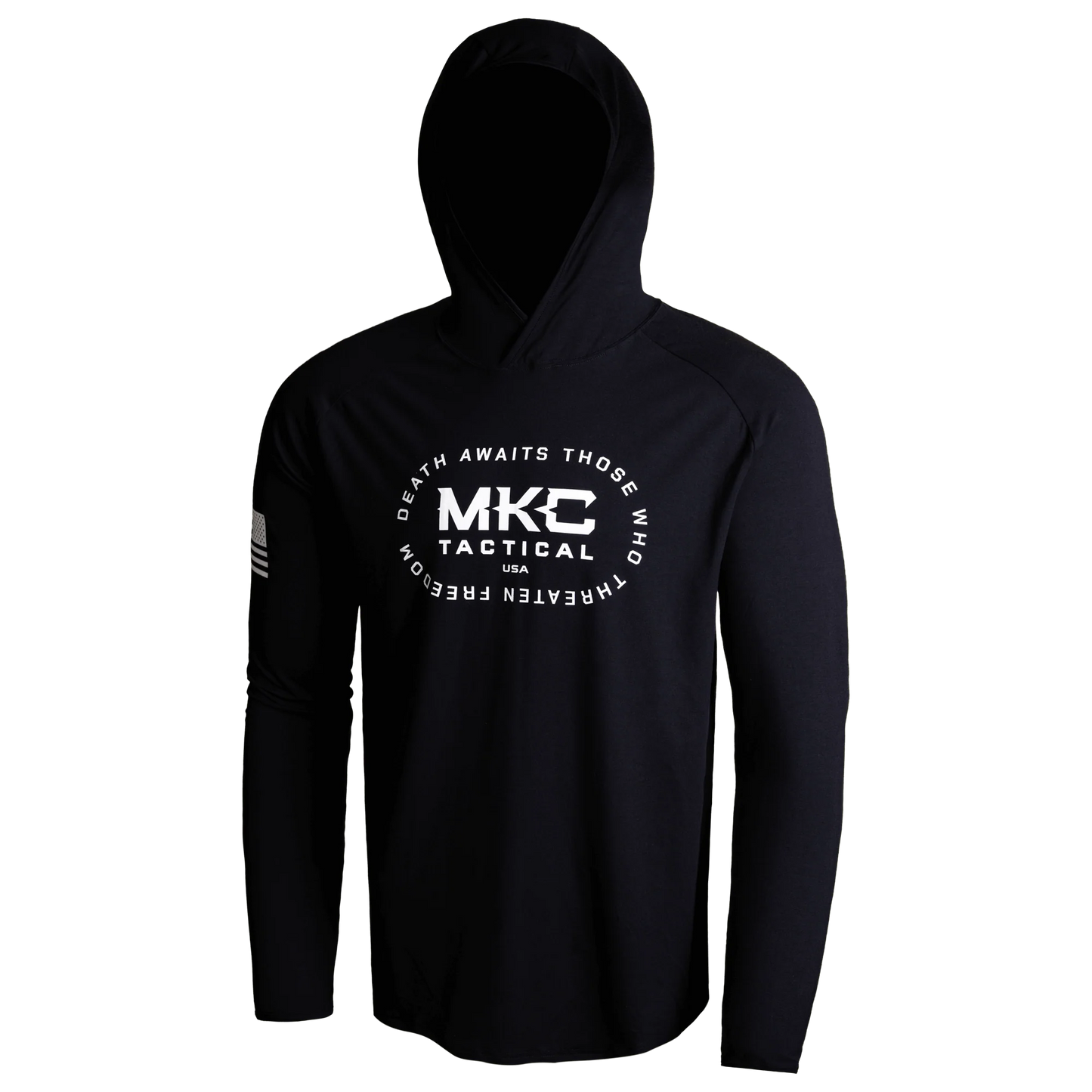 TACTICAL LIGHTWEIGHT BAMBOO HOODIE - SHADOW