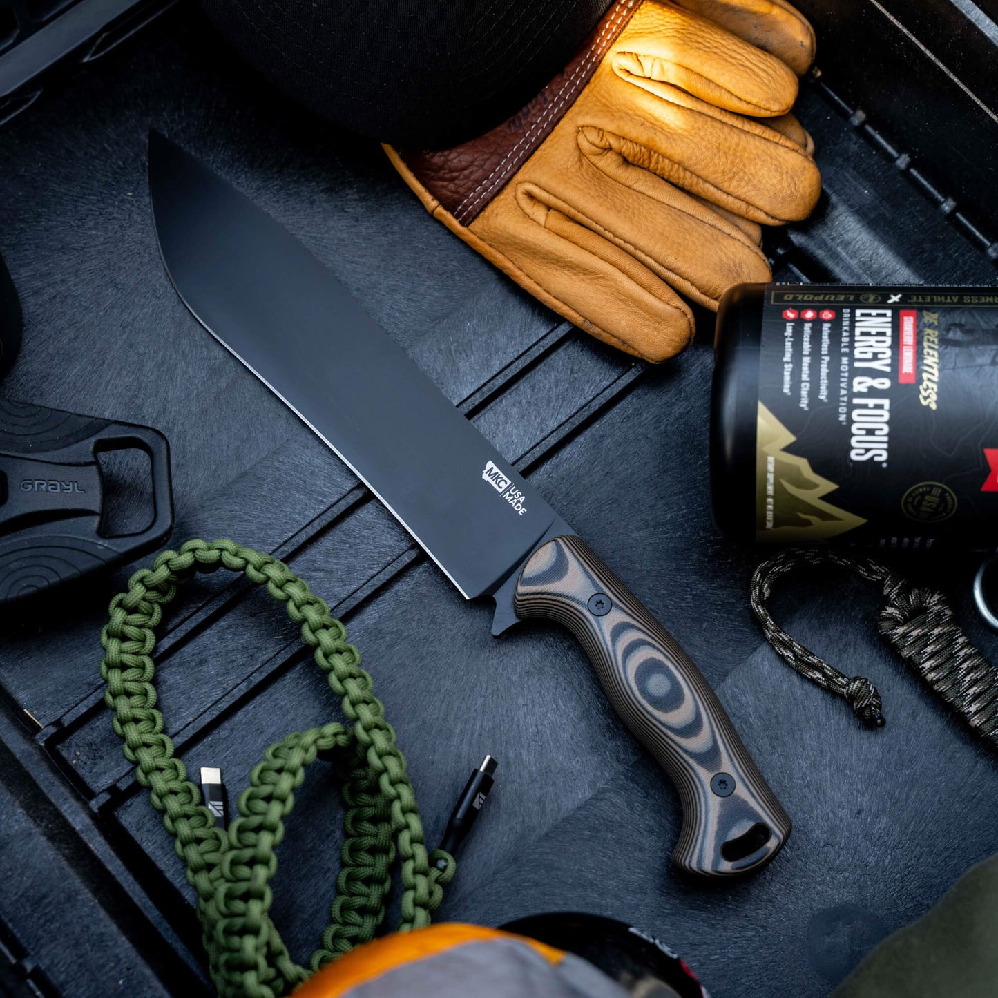 MKC CHOPPER - TAN & BLACK