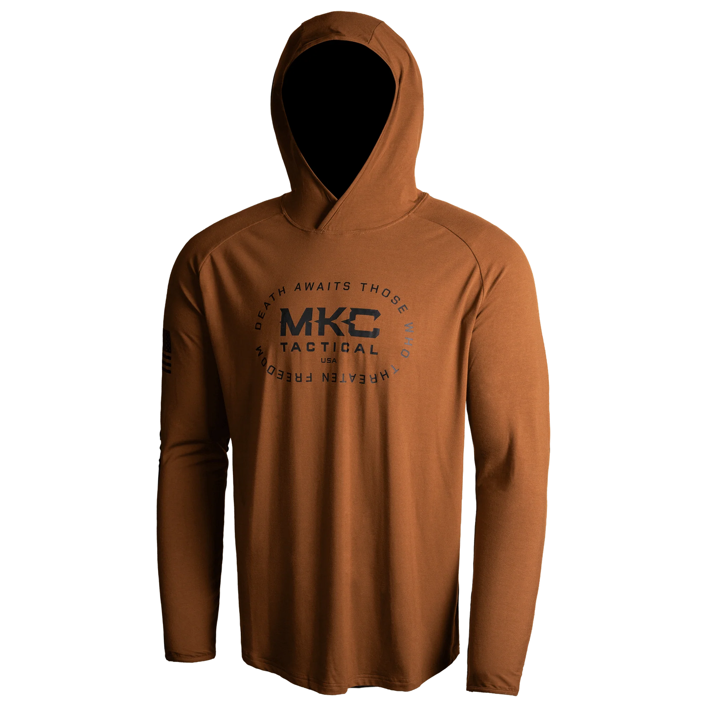 TACTICAL LIGHTWEIGHT BAMBOO HOODIE - COYOTE