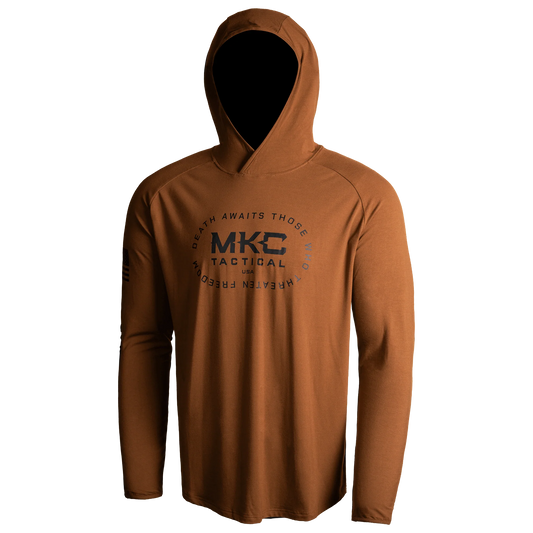 TACTICAL LIGHTWEIGHT BAMBOO HOODIE - COYOTE